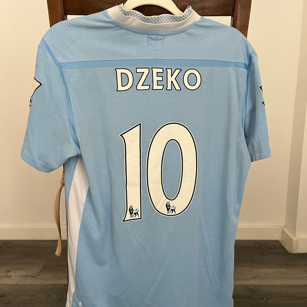 Manchester City Home Dzeko Jersey